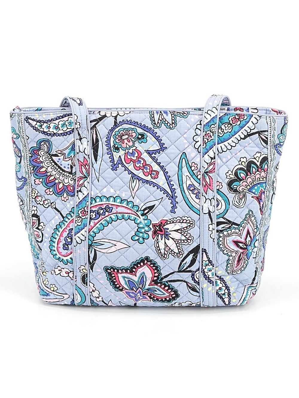 Vera Bradley SVT Small Vera Tote in Makani Paisley - Picture 3 of 12